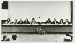 Photo of disability seminar panelists during the 1990 DesignUSA convention in Russia