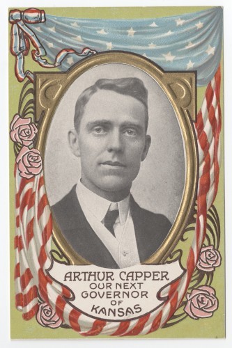 Arthur Capper, Gubernatorial Election