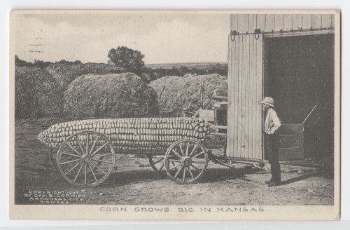Corn Grows Big in Kansas. by Geo. B. Cornish