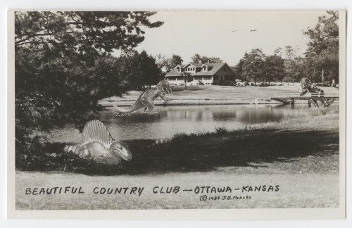 Beautiful Country Club--Ottawa-Kansas by J.B. Muecke