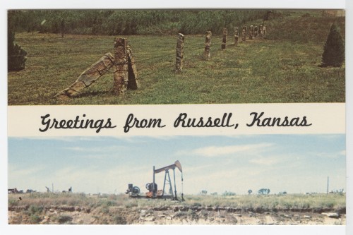 Greetings from Russell, Kansas