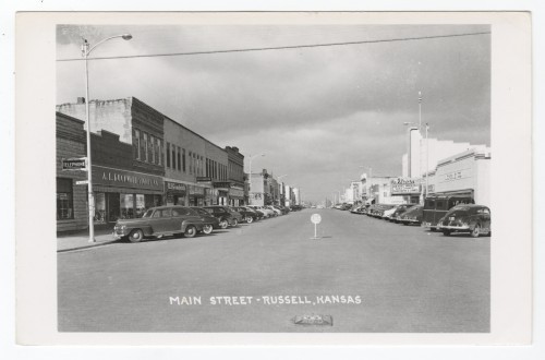 Main Street-Russell, Kansas