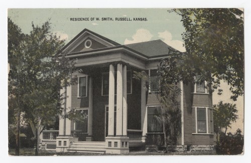 Residence of W. Smith, Russell, Kansas.
