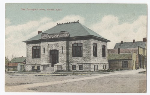 New Carnegie Library, Russell, Kans.