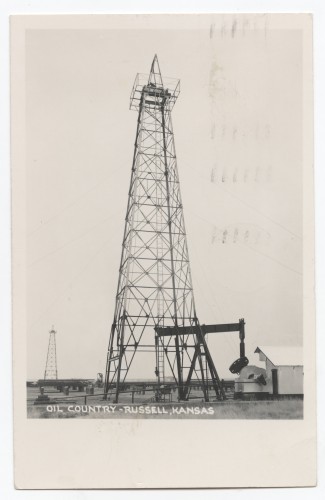 Postmarked: Oil Country - Russell, Kansas