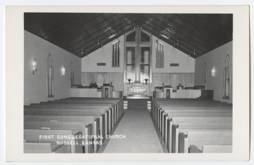 First Congregational Church  Russell, Kansas