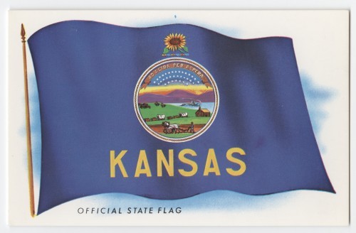 Kansas Official State Flag