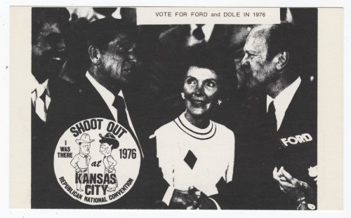 Vote for Ford and Dole in 1976 - Shoot Out RNC